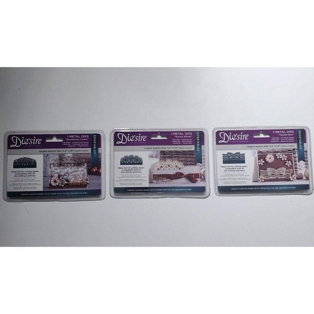 Die'sire - Decorative Dies - Bundle(3) - Edge'Ables